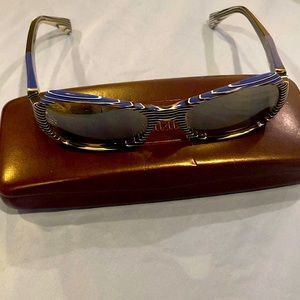 Alain Mikli Sunglasses blue & white